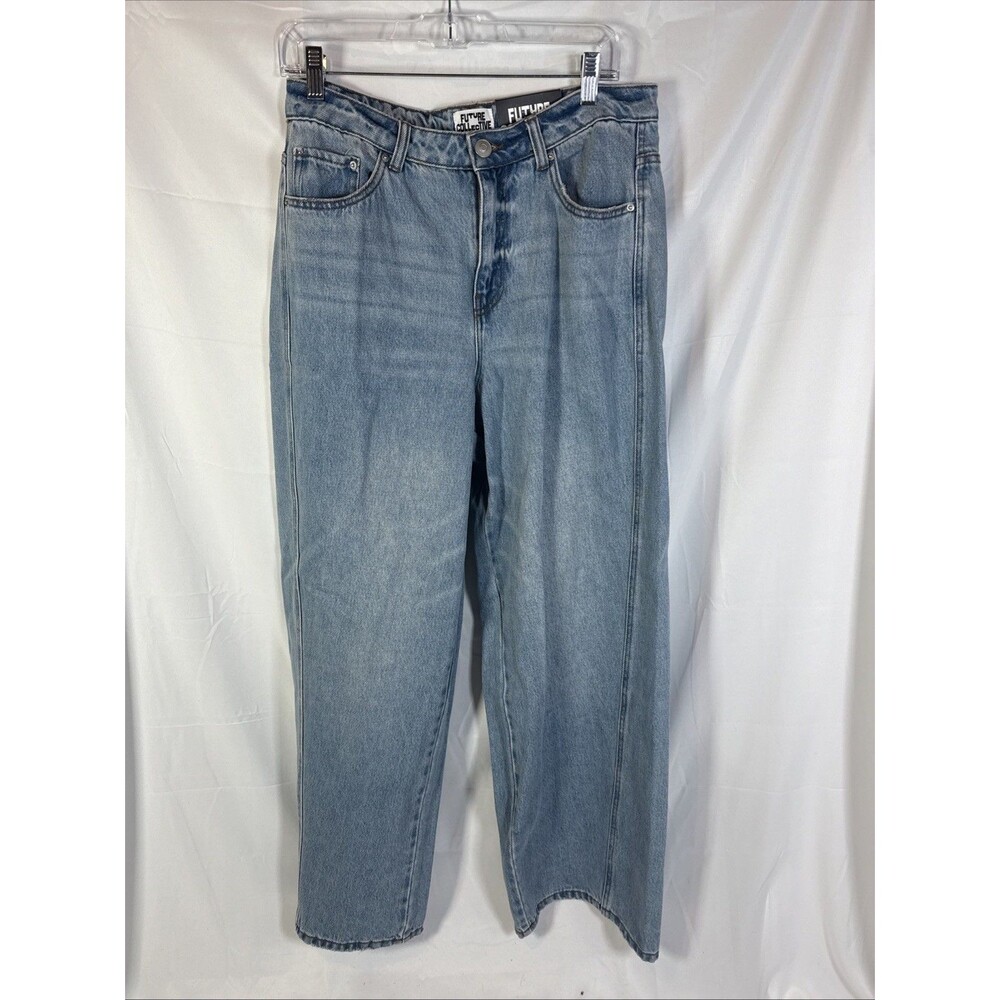 Future Collective Women’s Mid And Wide Leg Jeans Size 10